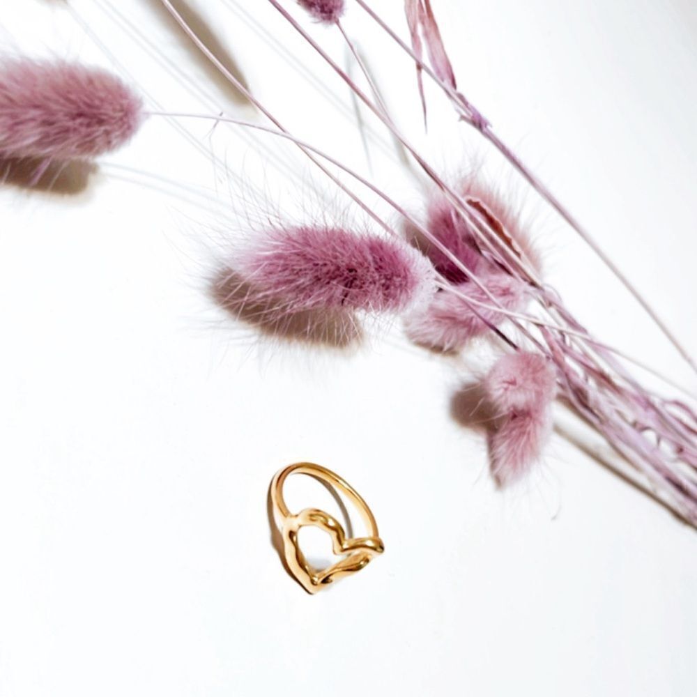 bohemian heart ring C34 - Picture 7 of 7